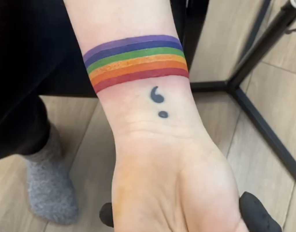 Born this way and the rest are tattoos: LGBTQ tattoos ideas - Enamoree