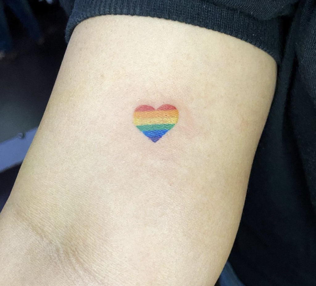 Tattoo uploaded by Rhys Martin • Gay pride right forearm • Tattoodo